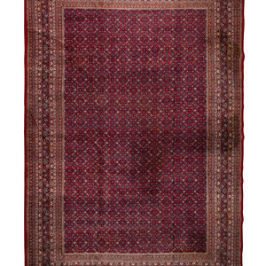 A Malayer Wool Rug
20th Century
14