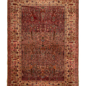 An Indo-Persian Wool Rug
20th Century
9