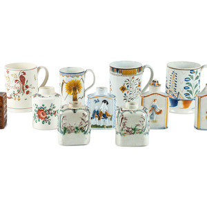 A Group of English Molded Creamware 2a702e