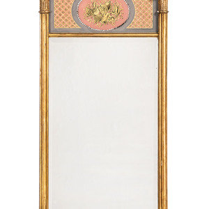 A Federal Giltwood and Eglomise 2a7054