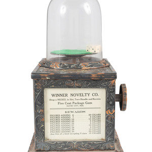 A Winner Novelty Co. 5 Cent Dice