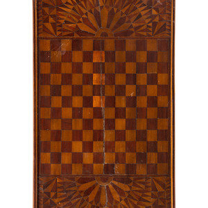 An Inlaid Wood Game Board 19th 2a71da