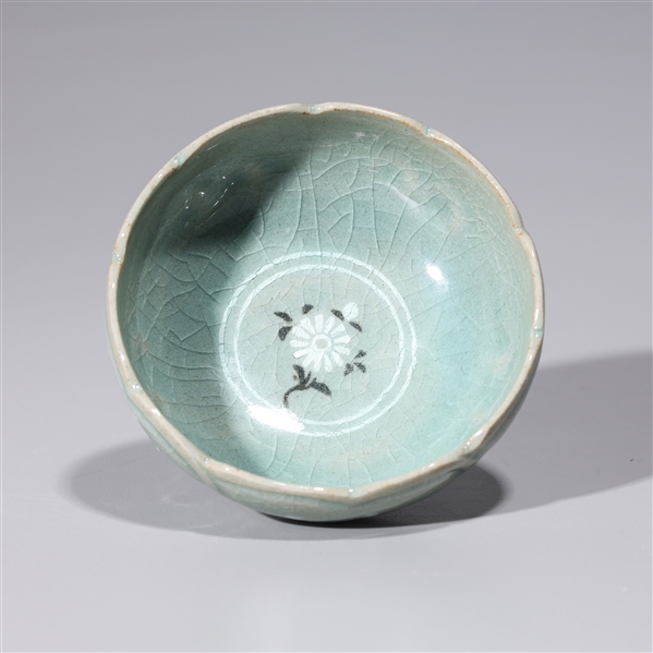 Korean celadon glazed wine cup 2a7281