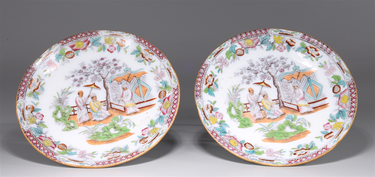 Matching pair of antique Chinese