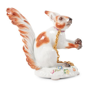 A Meissen Porcelain Squirrel 20th 2a73f9