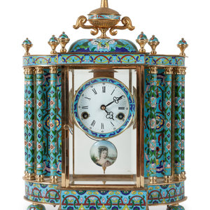 A Chinese Export Cloisonné Enamel