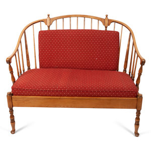 An American Settee and Ladderback 2a7425