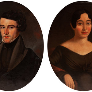 A Pair of American School Portraits,