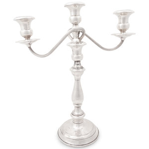 A Group of American Silver Candlesticks 2a7452