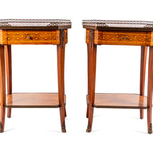 A Pair of Louis XV/XVI Transitional