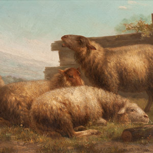 Albert Smets
(Belgian, 19th Century)
Pastoral