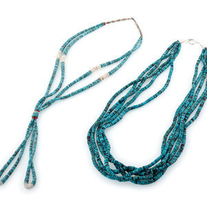 Pueblo Multi Strand Rolled Turquoise 2a75e5