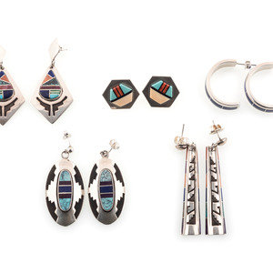 Navajo Silver and Mosaic Inlay 2a7609