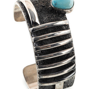 Navajo Sterling Silver and Turquoise