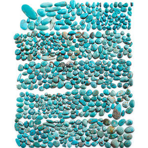 Assorted Loose Turquoise Cabochons four 2a760e