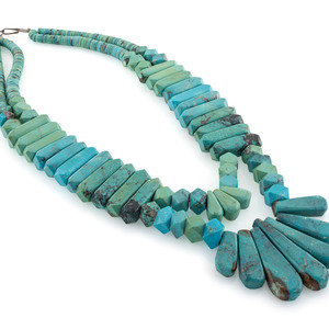 Large Pueblo Turquoise Necklace third 2a761b
