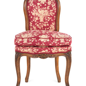 A Louis XV Walnut Side Chair 18th 2a764d