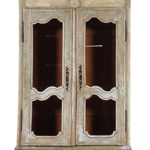 A French Provincial Painted Cupboard 19th 2a7648