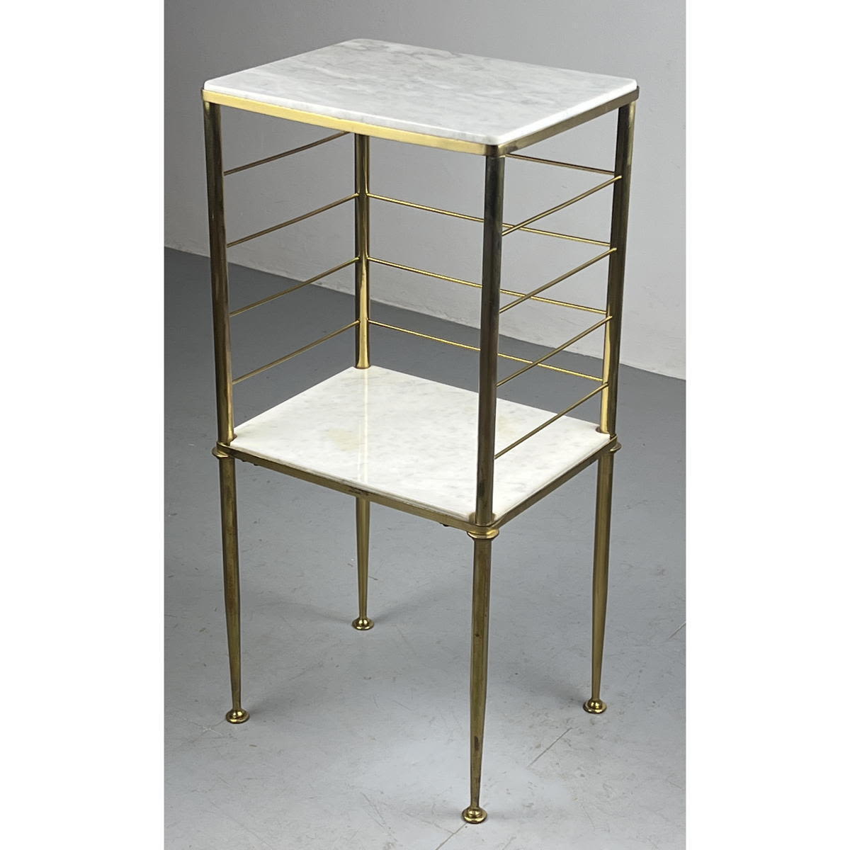 Italian Marble and Brass 2 tier 2a7649