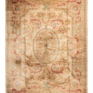 A Savonnerie Style Wool Rug
20th