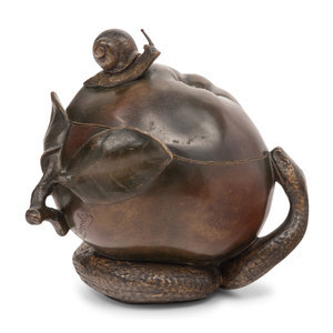 A French Art Nouveau 'Snail and