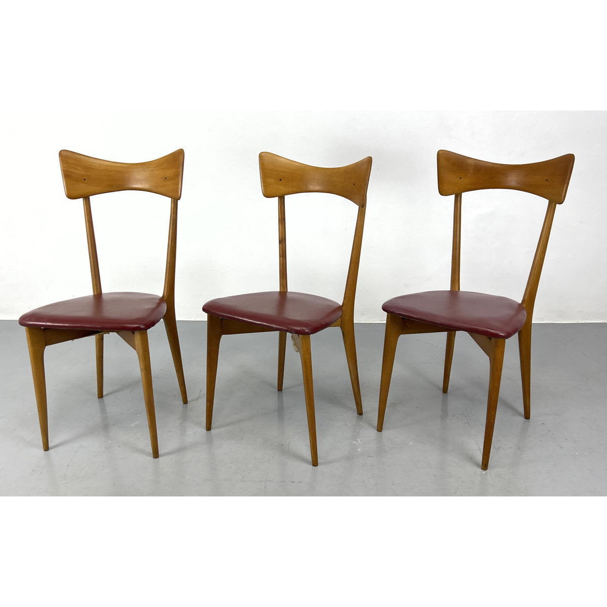 3 ICO PARISI side chairs Dimensions  2a76f4