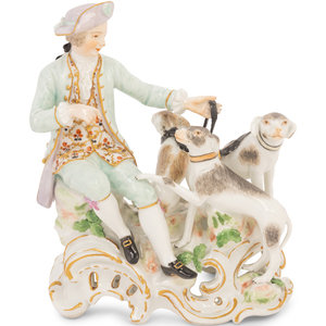 A Meissen Porcelain Figural Group