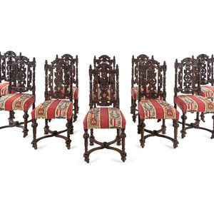 A Set of Ten William and Mary Style 2a7716