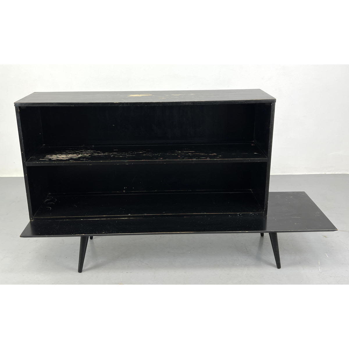 2pc PAUL McCOBB Ebonized Coffee Table