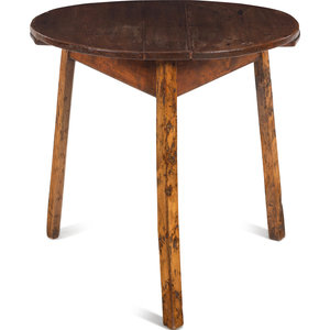 A Primitive Elm Side Table 18th 2a771e