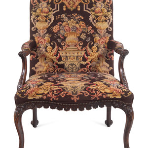 A George II Style Carved Mahogany 2a7720