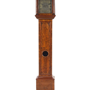 A George II Walnut Tall Case Clock 18th 2a7723