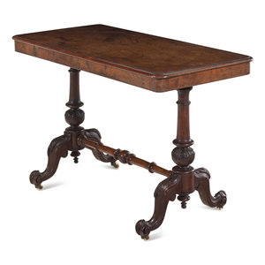 A Late William IV Walnut Sofa Table Mid 19th 2a774c