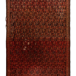 A Senneh Wool Rug Late 19th Century 6 2a77ad