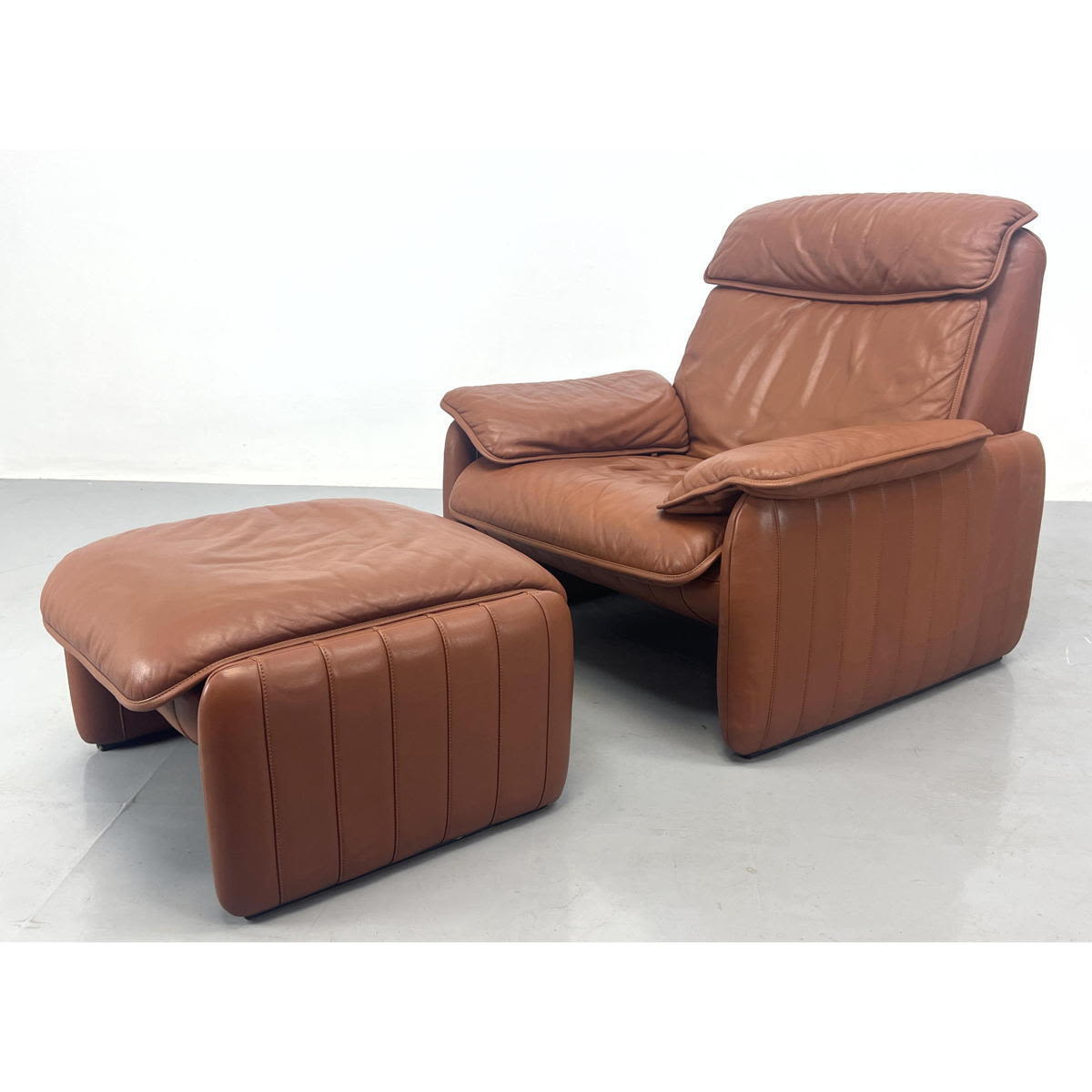 De Sede Leather Lounge Chair and
