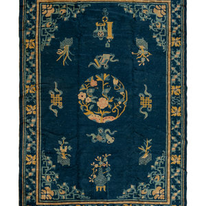 A Chinese Wool Rug
First Half 20th