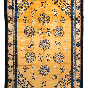 A Chinese Wool Rug
20th Century
8