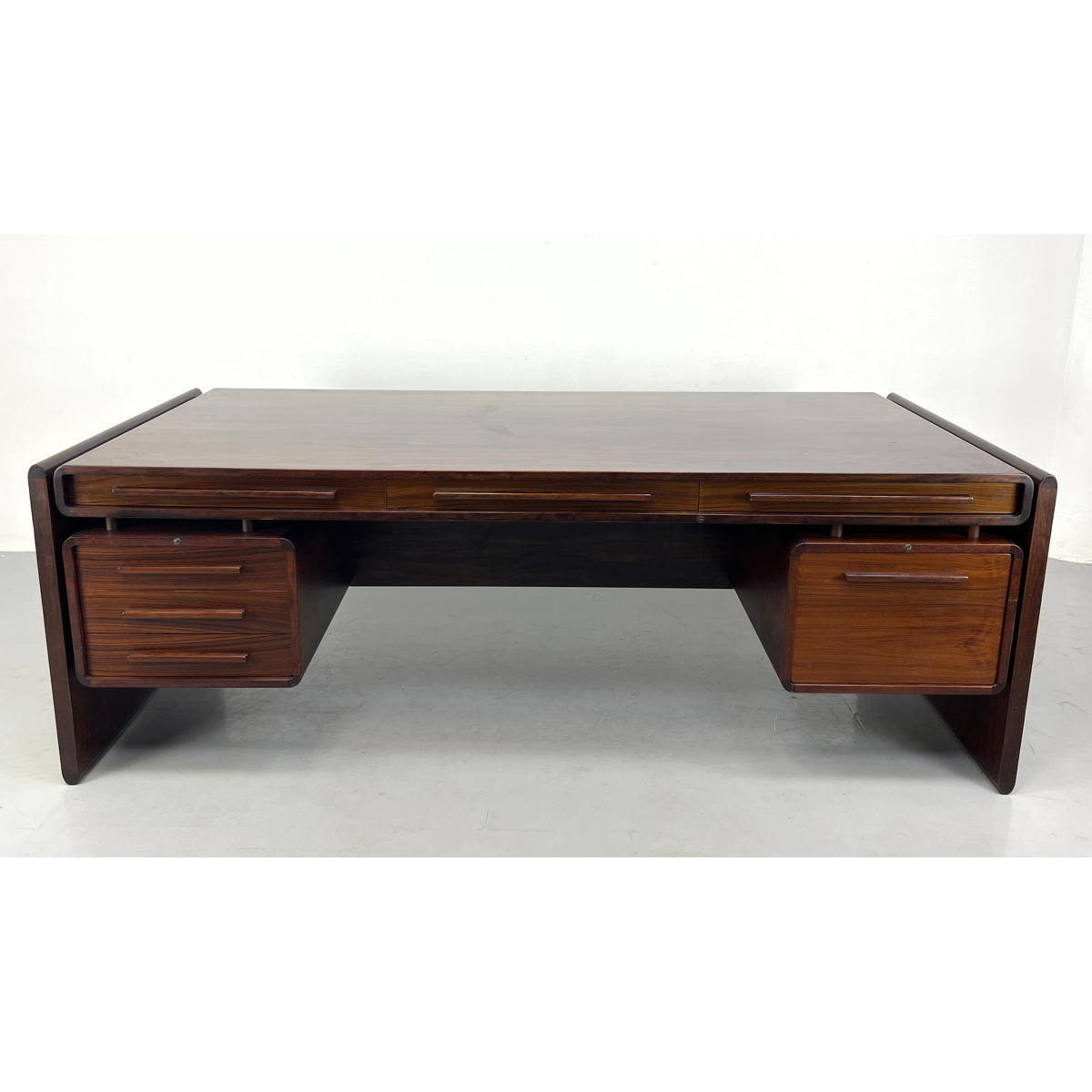 Large Danish Modern Dyrlund Executive 2a77eb