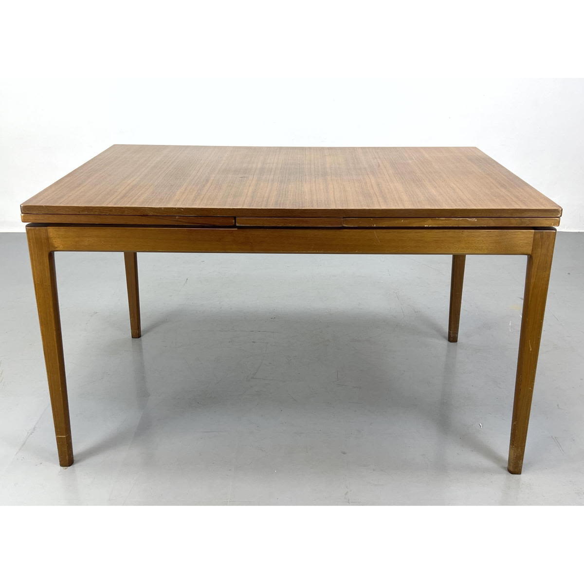 Danish Teak Refractory Dining Table.