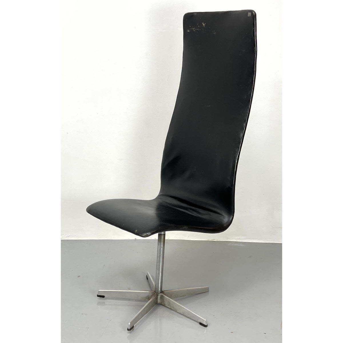 Arne Jacobsen Tall Back Chair.