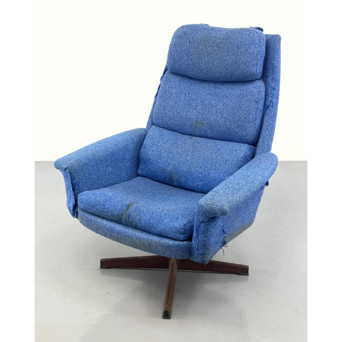 Danish Modern Tall Back Swivel