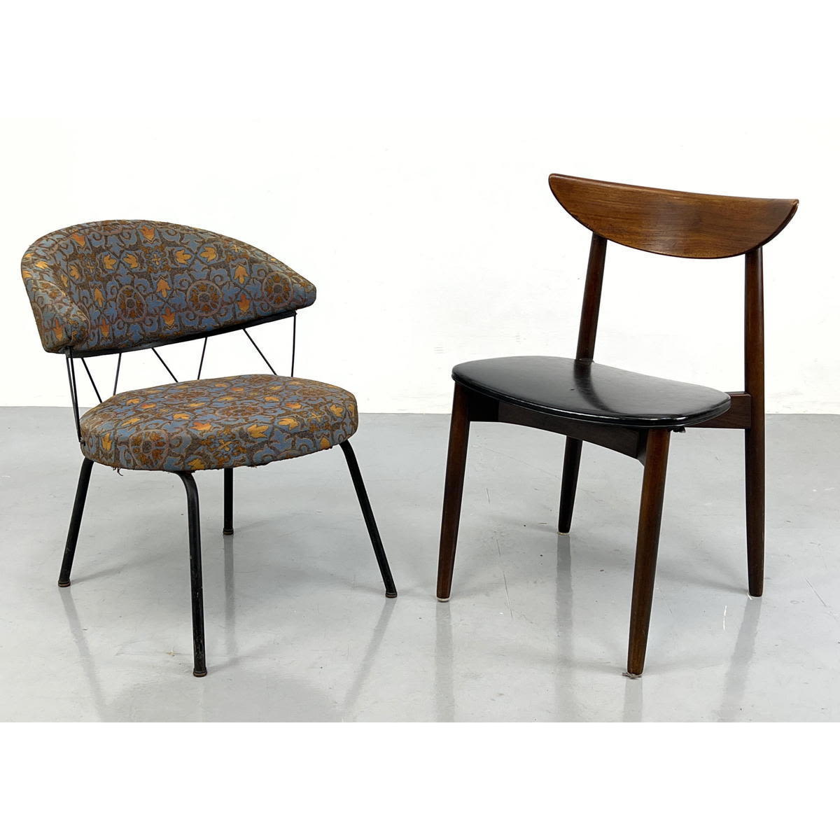 2pc Modern Dining Chairs 1 Iron 2a7857