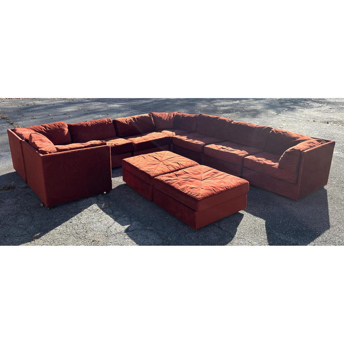 10pc Vintage Sectional Modular