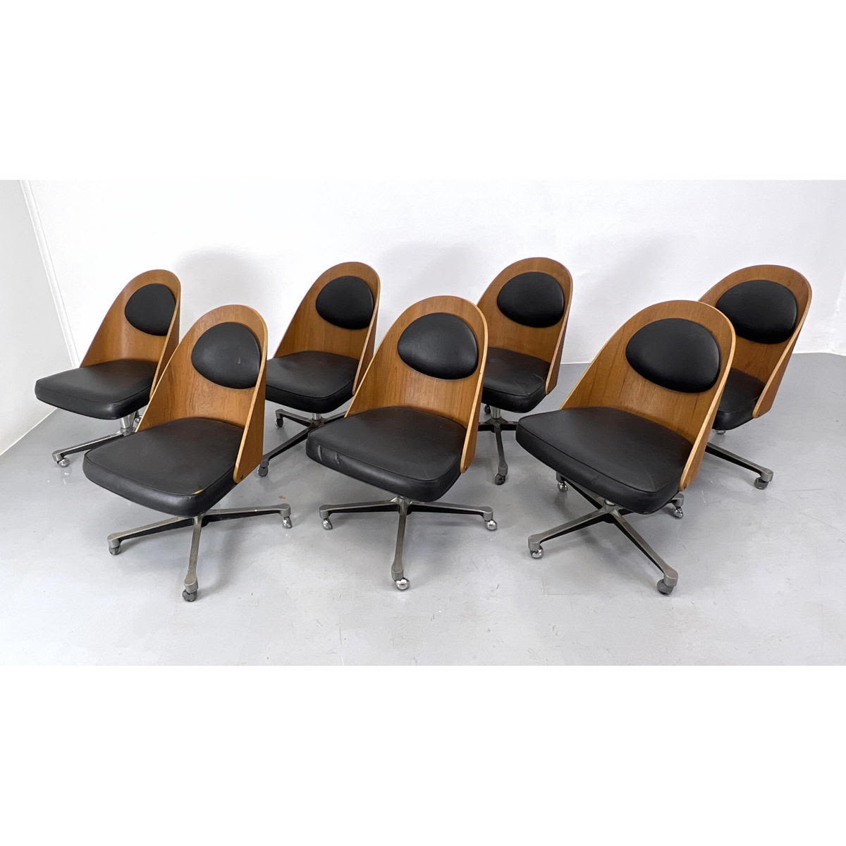 7pc Danish Modern Style Teak Dining