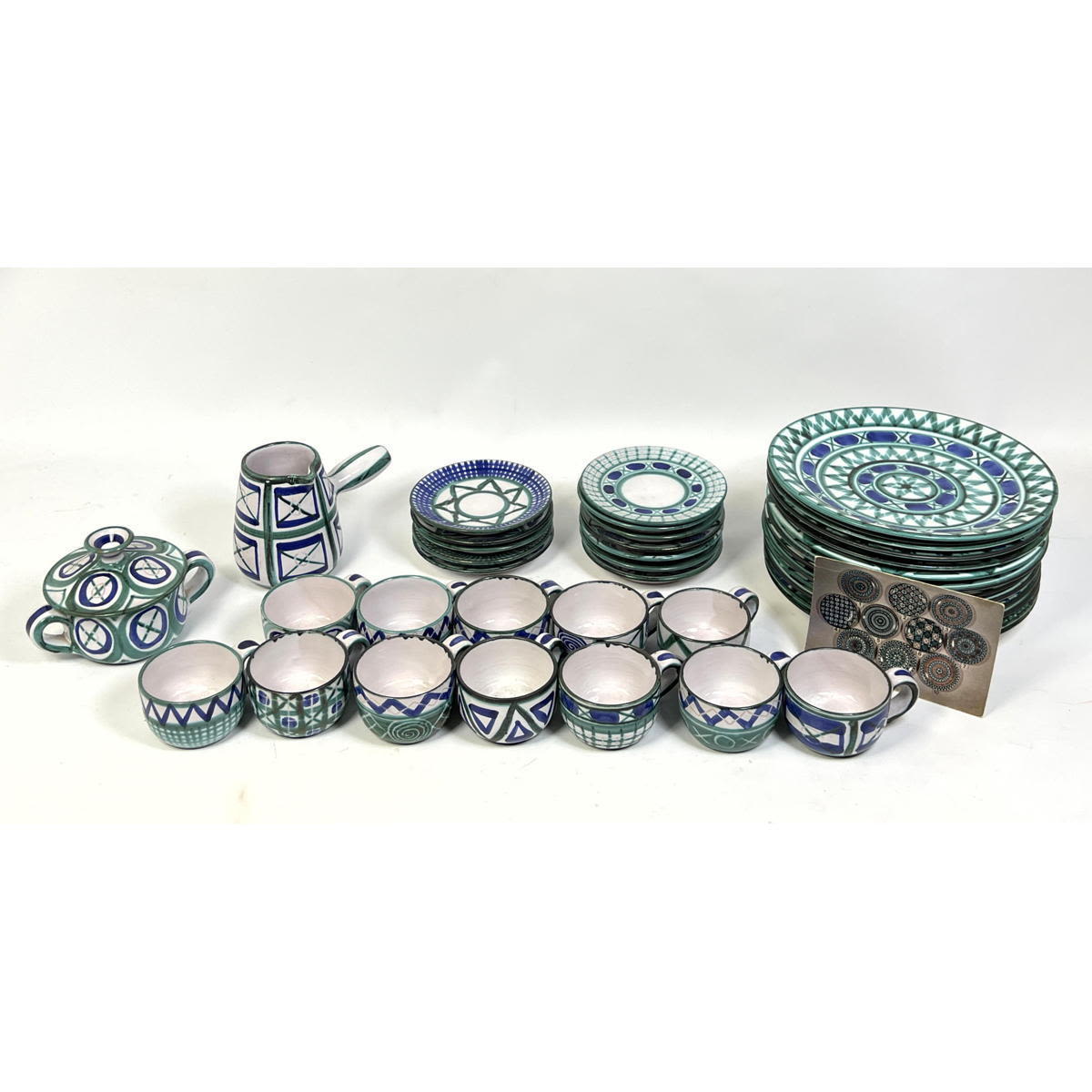 ROBERT PICAULT French china set  2a7873