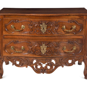 A Louis XV Provincial Carved Walnut 2a78a3