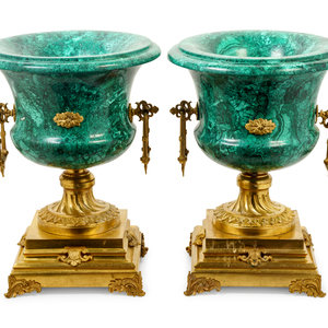 A Pair of Empire Style Gilt Bronze 2a78db