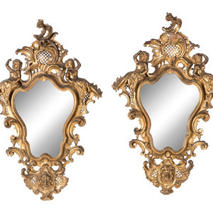 A Pair of Italian Giltwood and 2a7919