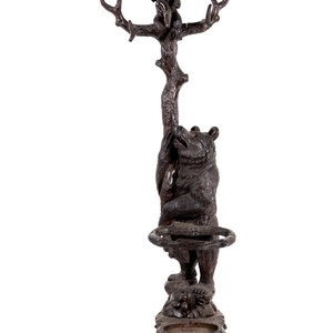 A Black Forest Carved Hall Tree 20th 2a7973