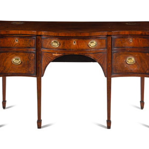 A George III Mahogany Sideboard Late 2a7999